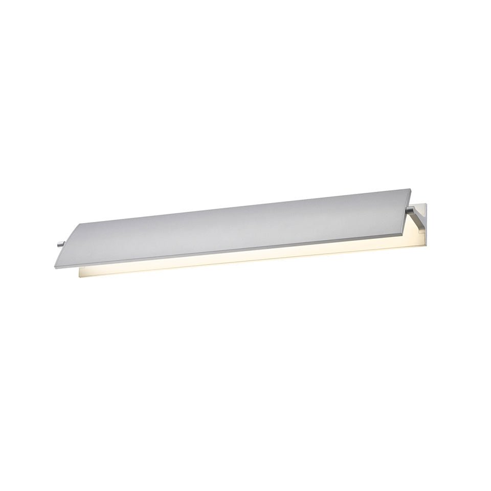 Murale Aileron - Aluminium satiné brillant 24" by Sonneman | Luminaires & cie