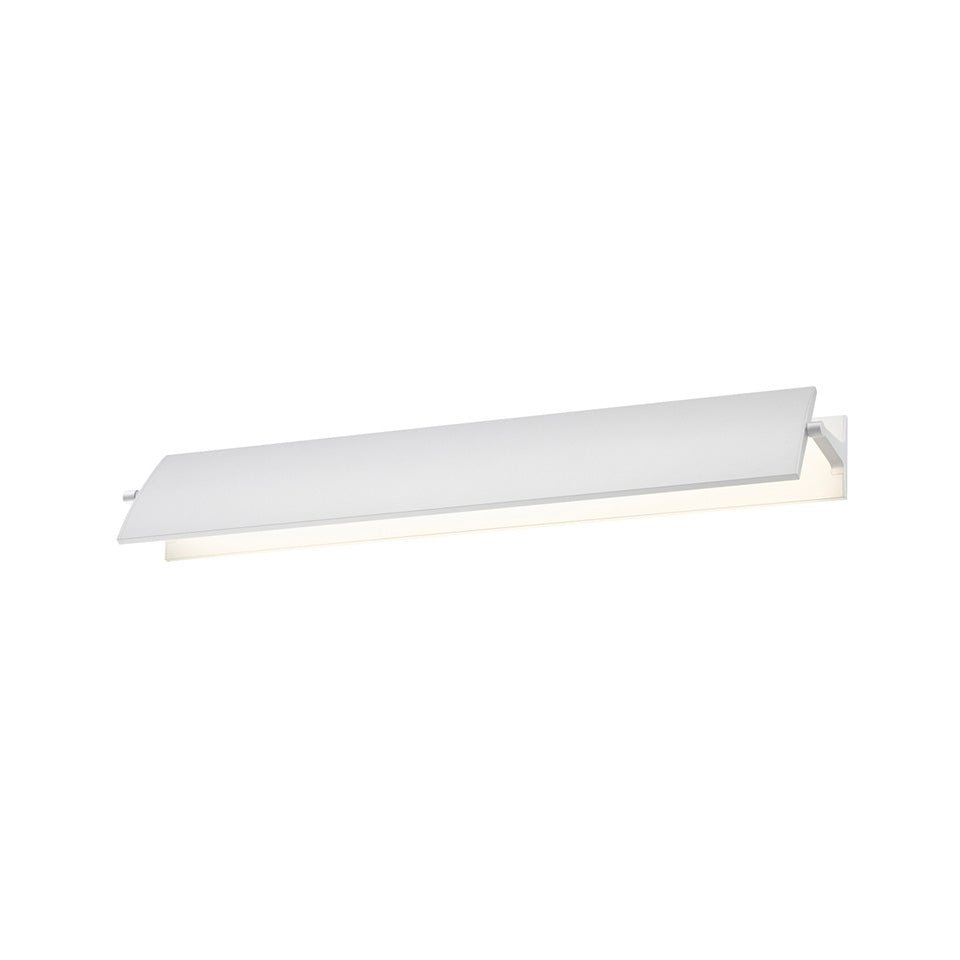 Murale Aileron - Blanc texturé 24" by Sonneman | Luminaires & cie