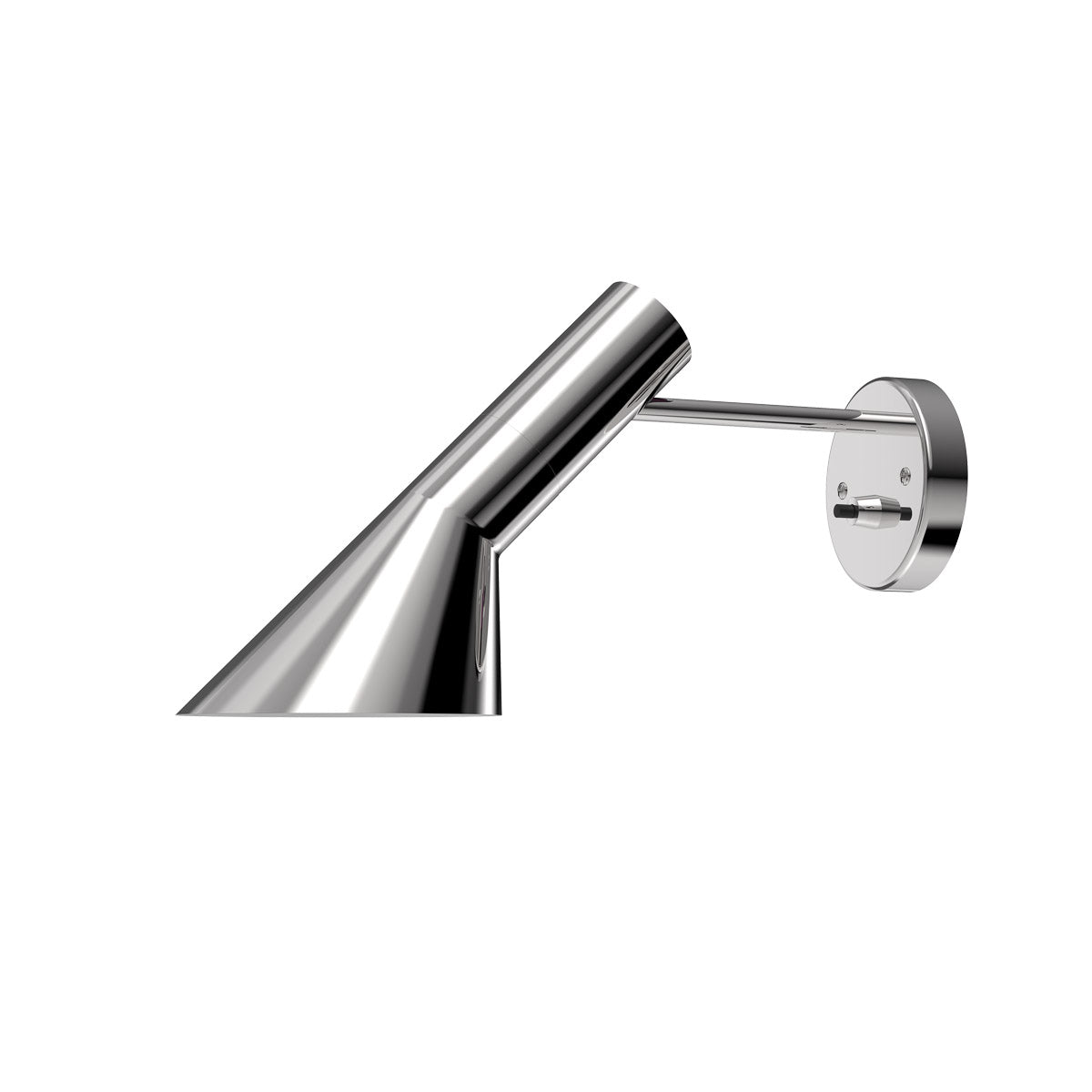 Murale AJ - Acier inoxydable poli Avec interrupteur by Louis Poulsen | Luminaires & cie