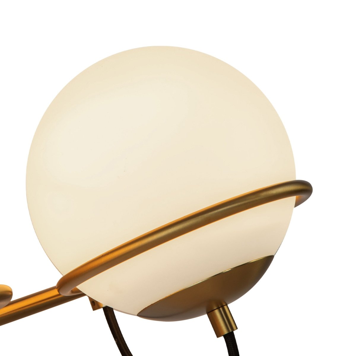 Murale Alba - Verre d'or / opale âgé 24 1/8" by Alora Lighting | Luminaires & cie
