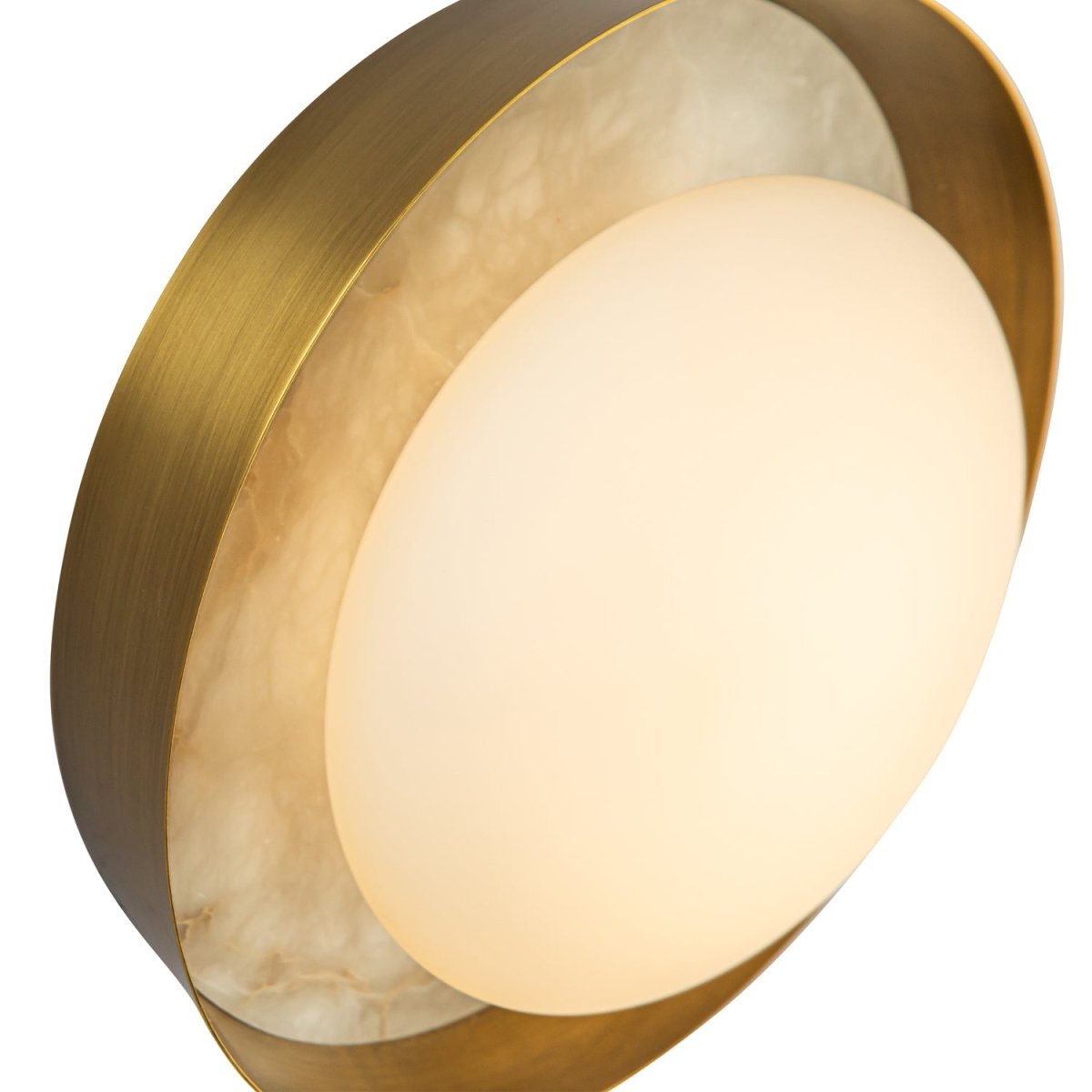 Murale Alonso - Laiton vintage 8 1/2" by Alora Lighting | Luminaires & cie