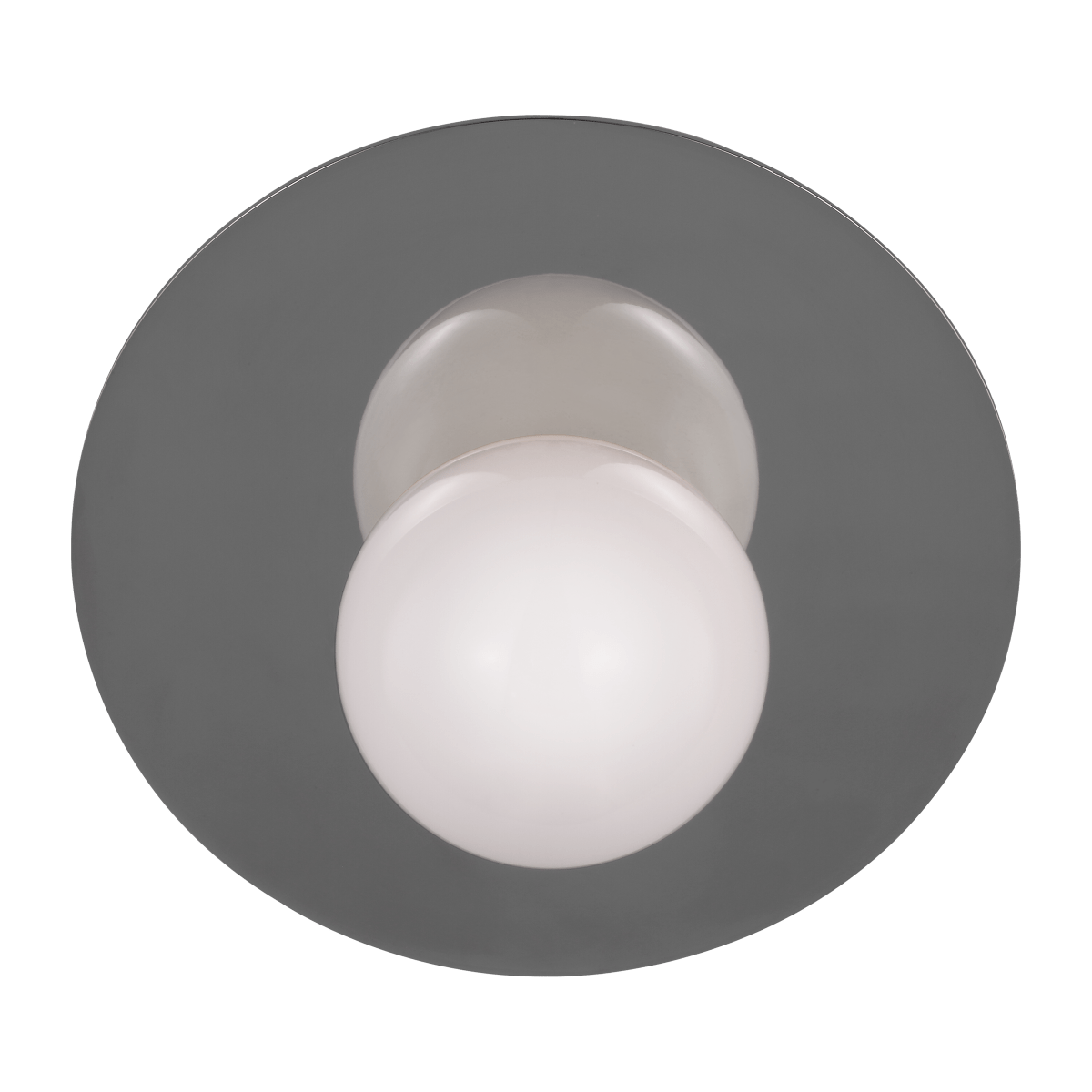 Murale angulaire Nodes - Nickel poli by Visual Comfort Studio | Luminaires & cie