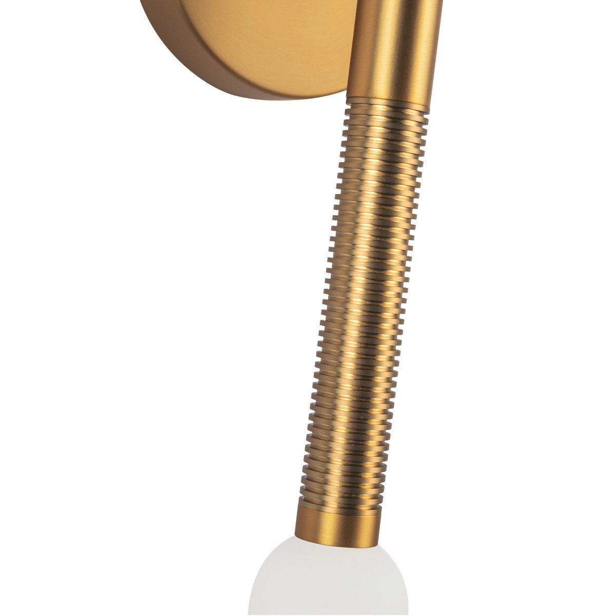 Murale Arden - Gold - or / Verre d'Opale 2 3/8" 14" by Alora Lighting | Luminaires & cie