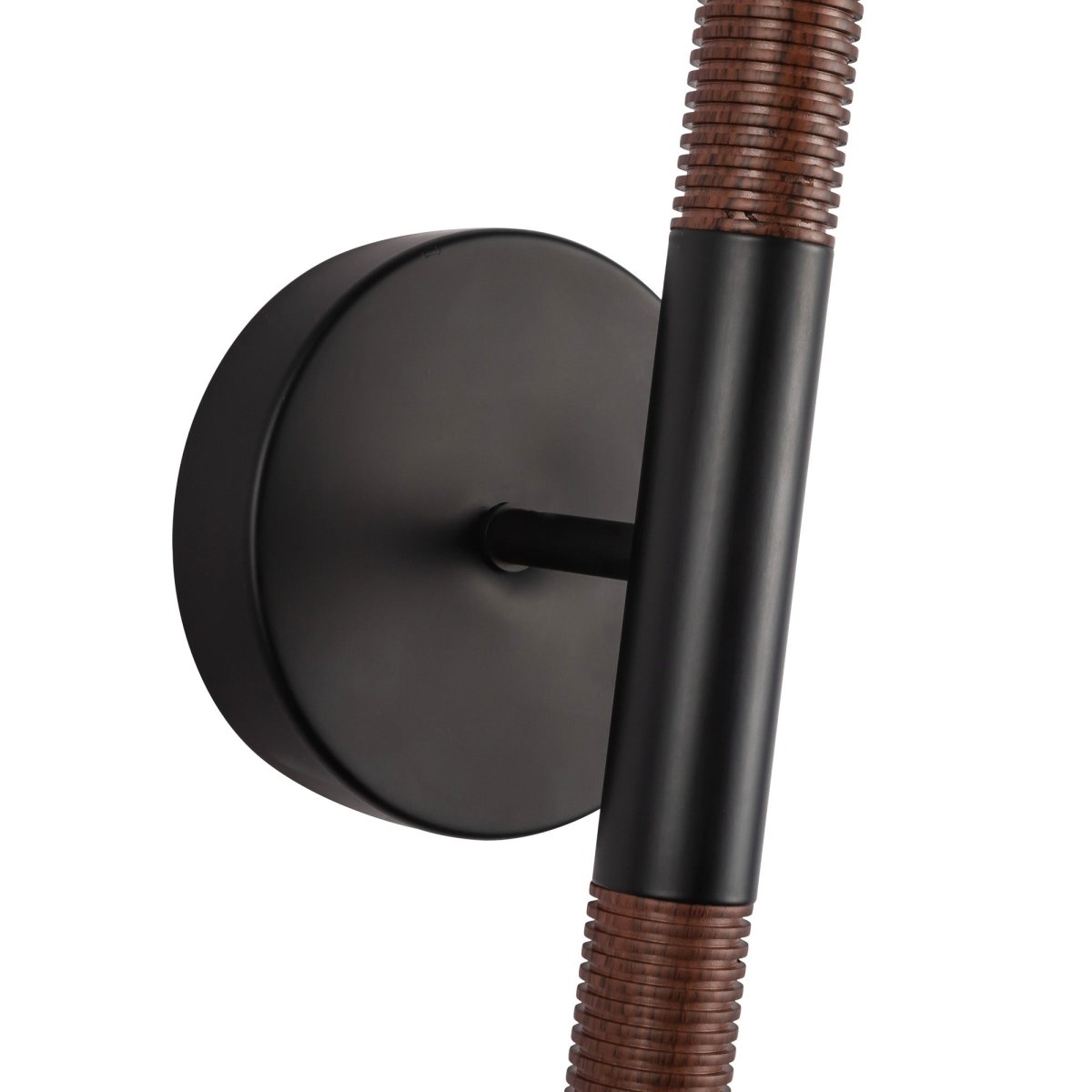 Murale Arden - Verre noir / opale mat 2 3/8" 22 1/2" by Alora Lighting | Luminaires & cie