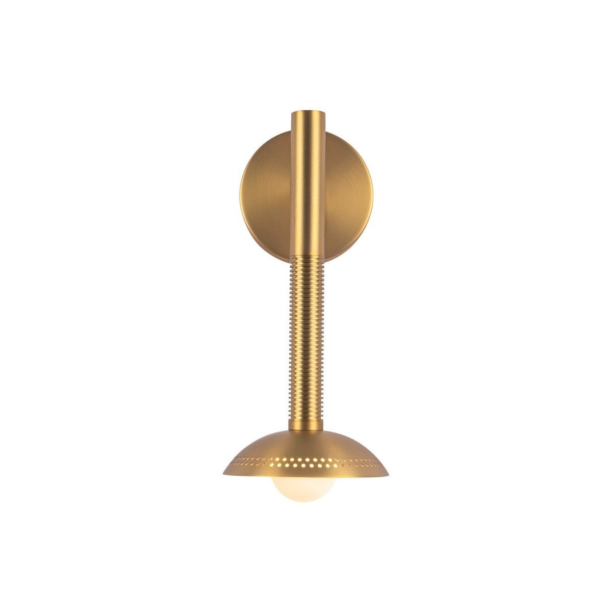 Murale Arden - Gold - or / Verre d'Opale 6" 14" by Alora Lighting | Luminaires & cie