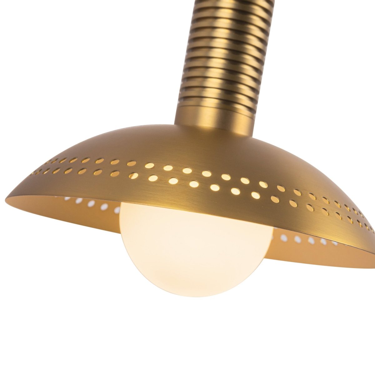 Murale Arden - Gold - or / Verre d'Opale 6" 14" by Alora Lighting | Luminaires & cie
