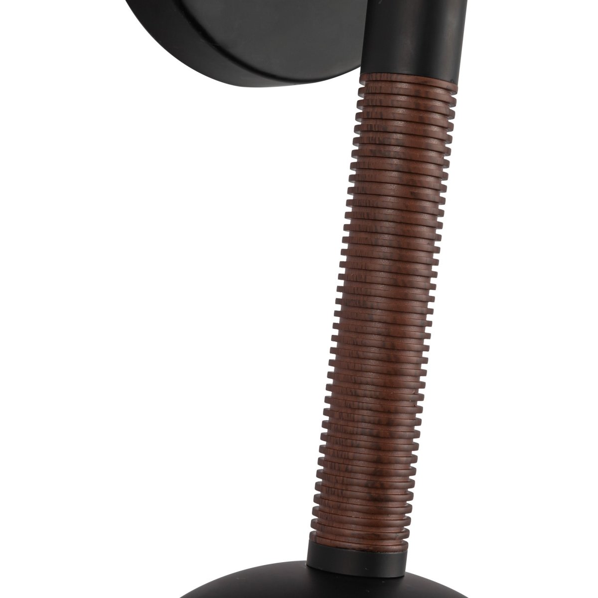 Murale Arden - Verre noir / opale mat 6" 14" by Alora Lighting | Luminaires & cie