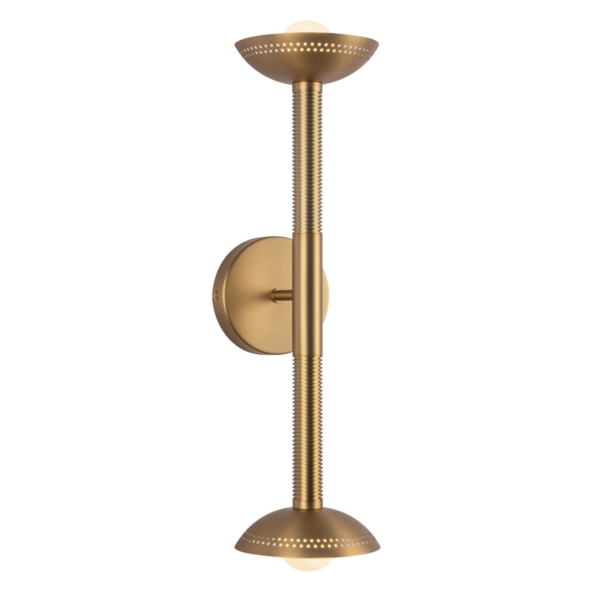 Murale Arden - Gold - or / Verre d'Opale 6" 22 1/2" by Alora Lighting | Luminaires & cie