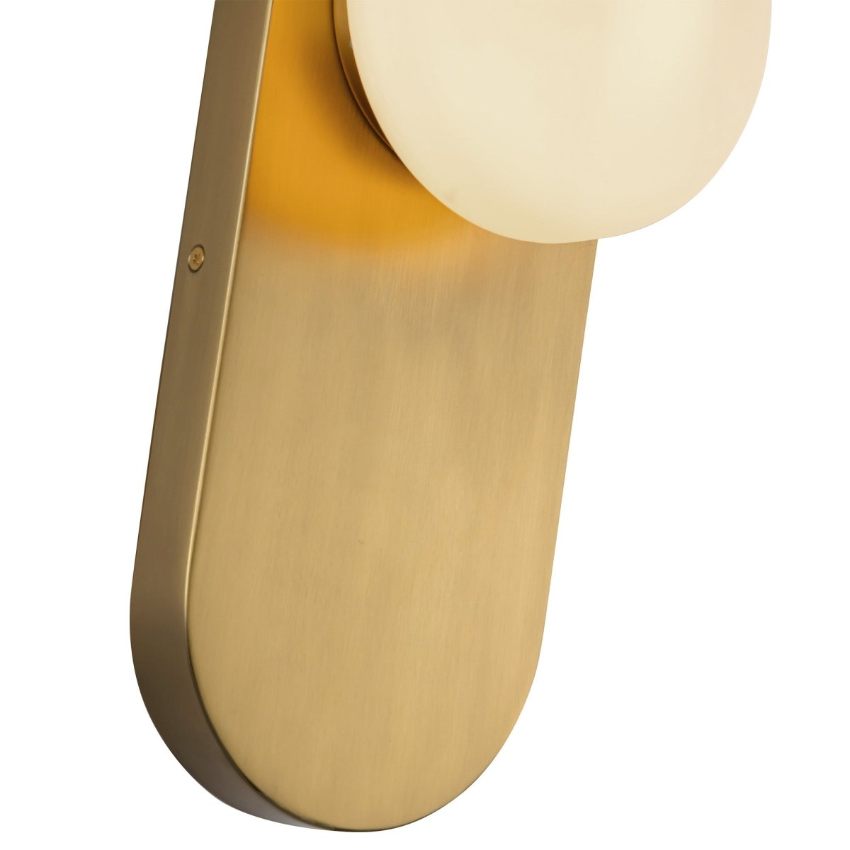 Murale Ariel - Gold - or / Verre d'Opale by Alora Lighting | Luminaires & cie