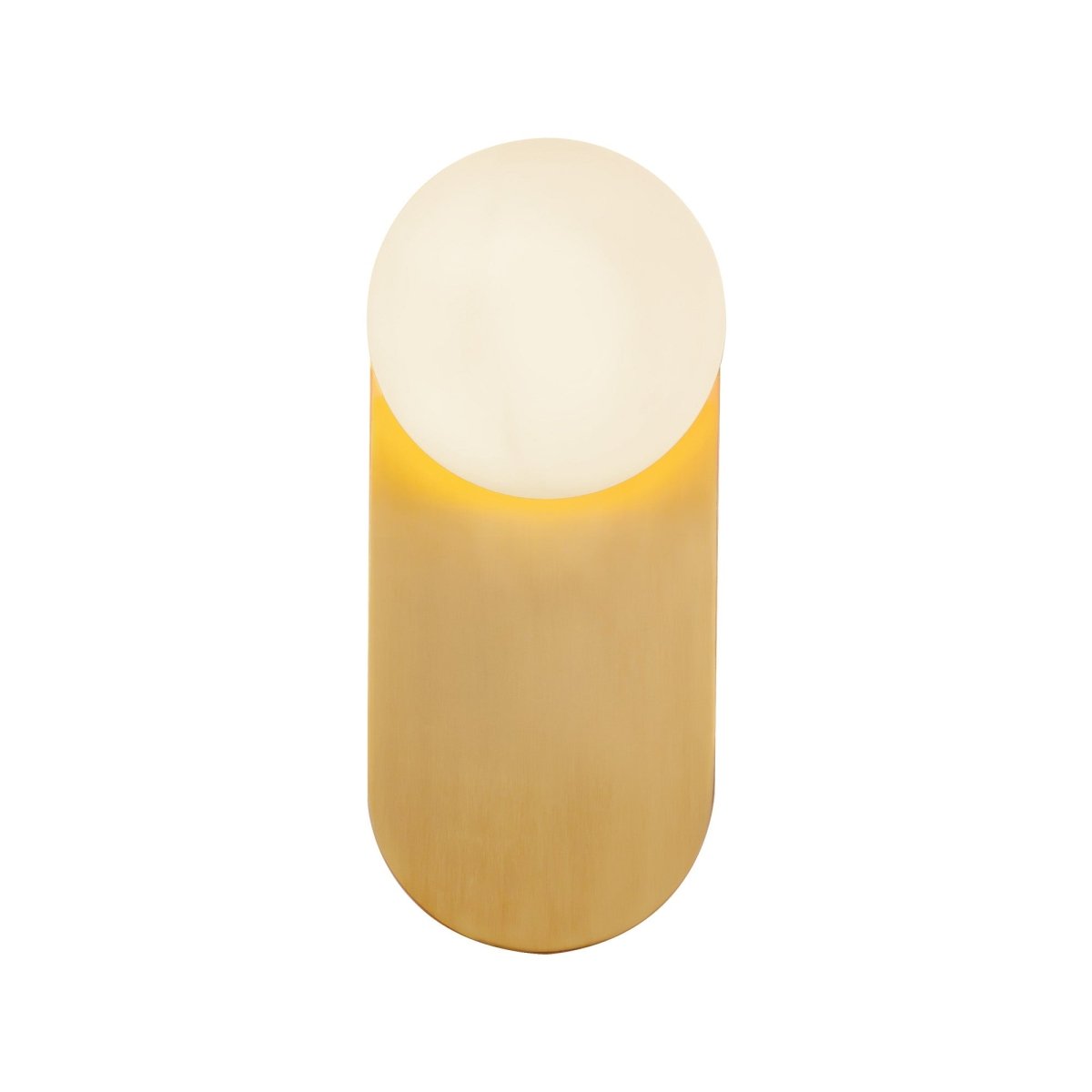 Murale Ariel - Gold - or / Verre d'Opale by Alora Lighting | Luminaires & cie