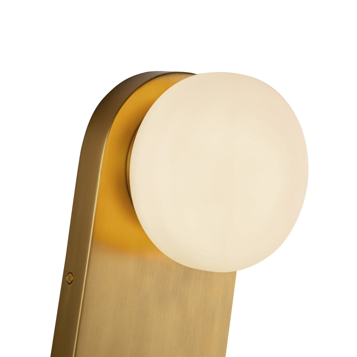 Murale Ariel - Gold - or / Verre d'Opale by Alora Lighting | Luminaires & cie