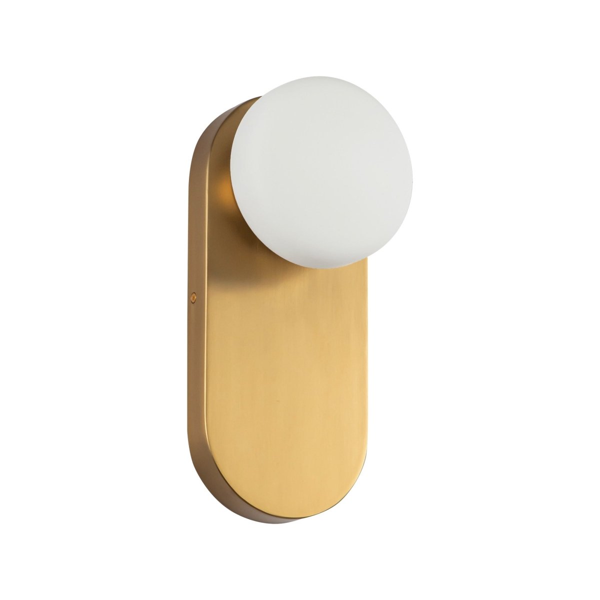 Murale Ariel - Gold - or / Verre d'Opale by Alora Lighting | Luminaires & cie