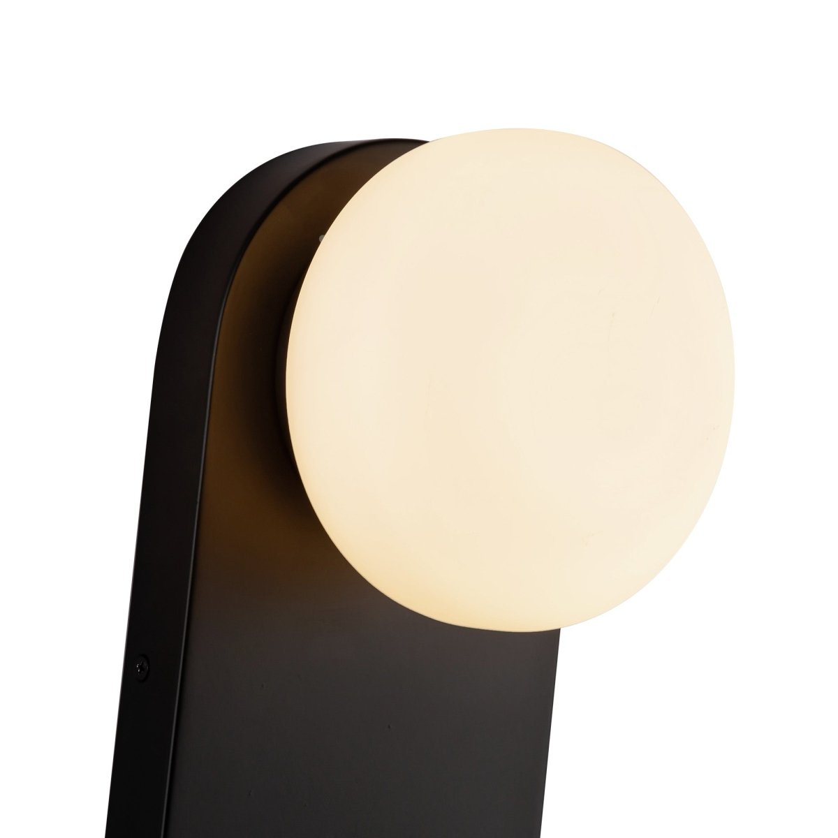 Murale Ariel - Verre noir / opale mat by Alora Lighting | Luminaires & cie