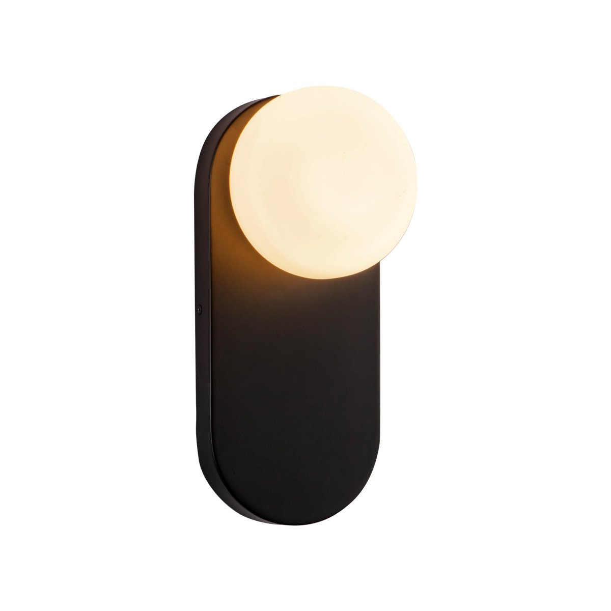 Murale Ariel - Verre noir / opale mat by Alora Lighting | Luminaires & cie