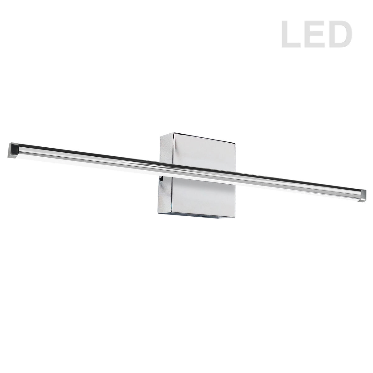 Barre d'éclairage de salle de bain Array 36", Chrome poli – Dainolite