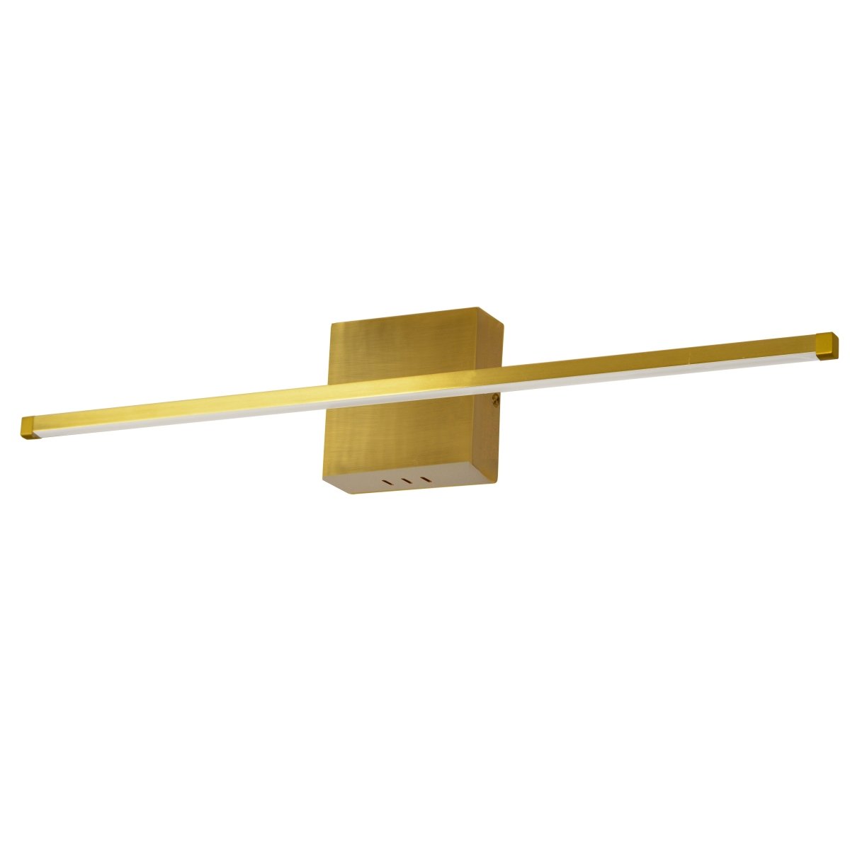 Murale Array - Laiton vieilli 2" Éclairage vers le bas by Dainolite | Luminaires & cie