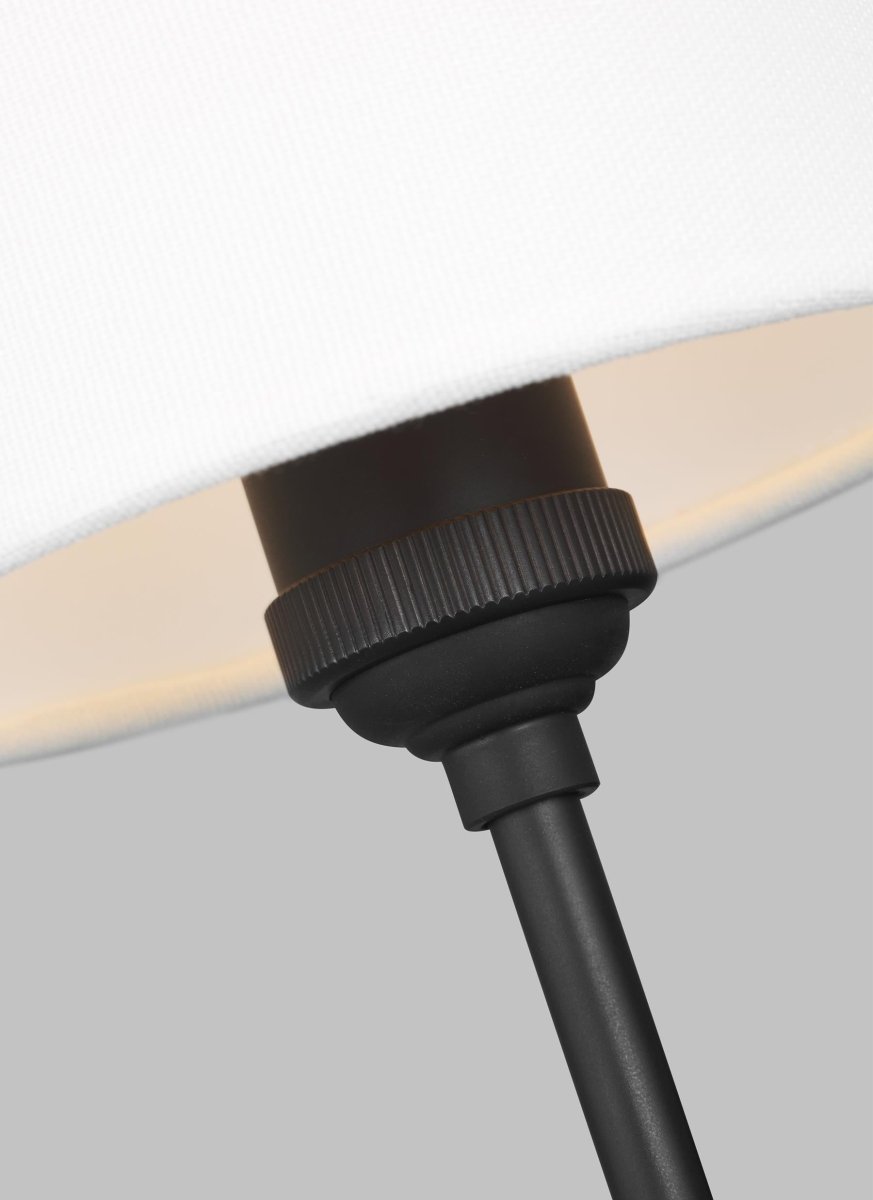Murale Baker - Noir de minuit Lin blanc Ampoules non - incluses by Visual Comfort Studio | Luminaires & cie