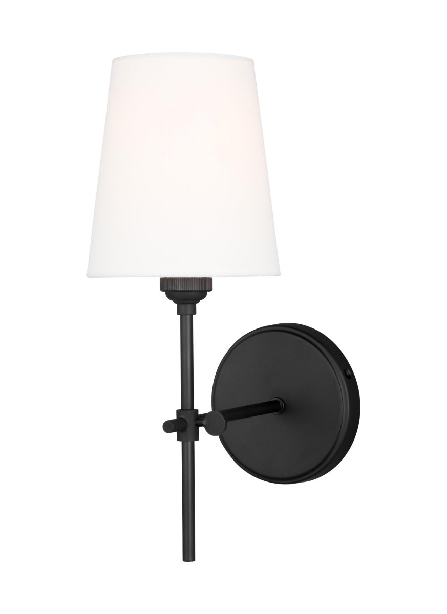 Murale Baker - Noir de minuit Lin blanc Ampoules non - incluses by Visual Comfort Studio | Luminaires & cie