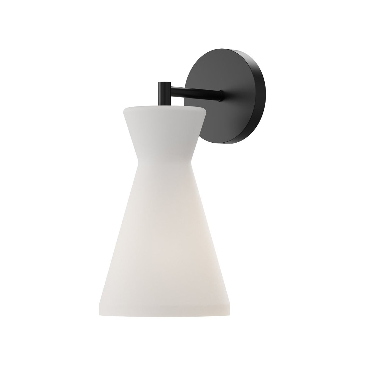 Murale Betty - Verre noir / opale mat by Alora Lighting | Luminaires & cie