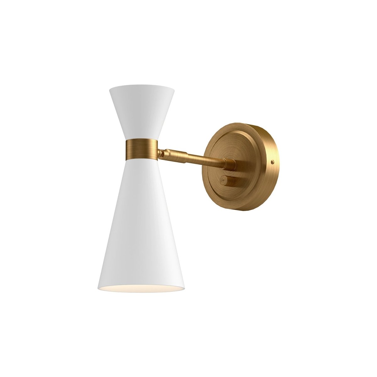 Murale Blake - Or vieilli / blanc by Alora Lighting | Luminaires & cie