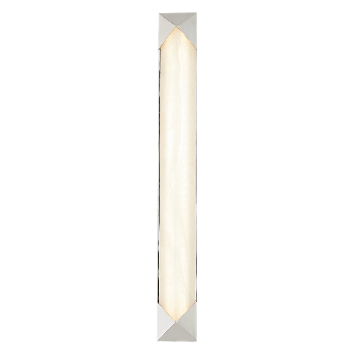Murale Caesar - Nickel / albâtre poli 3" by Alora Lighting | Luminaires & cie