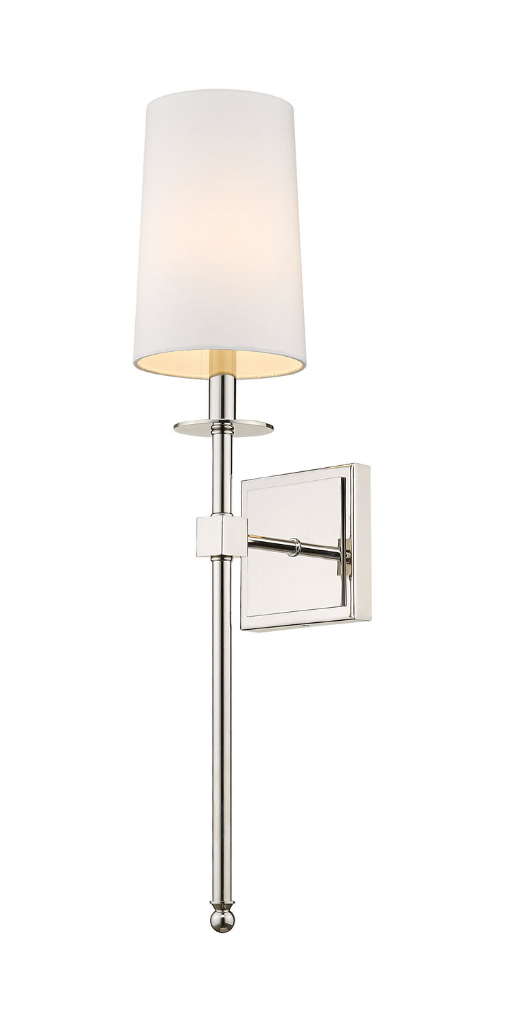 Applique murale Camila Nickel poli, Blanc – Z-Lite