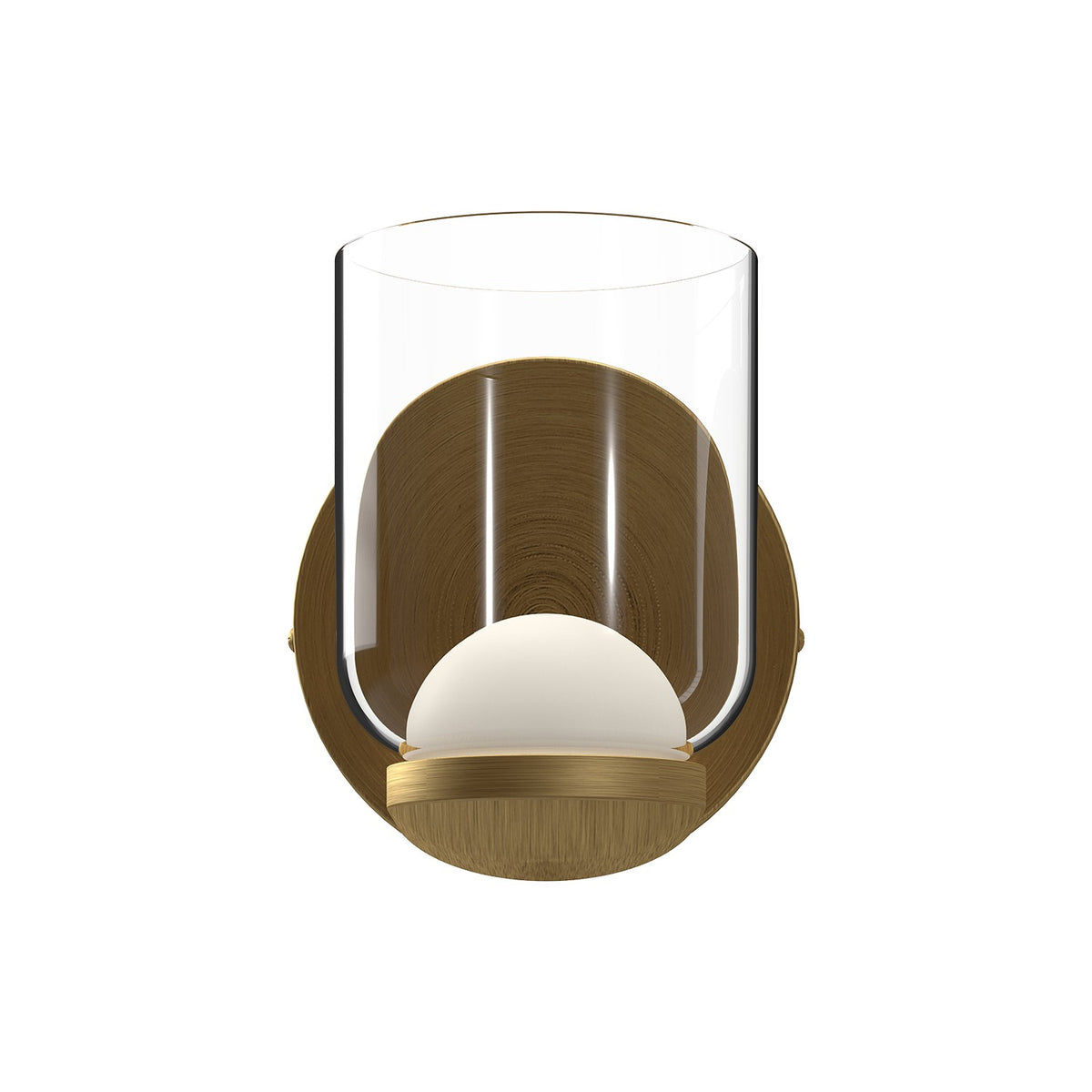 Applique murale Cedar Or brossé/Transparent, 5 3/4" – vue 2
