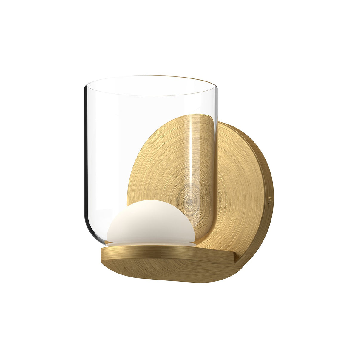 Applique murale Cedar Or brossé/Transparent, 5 3/4" – Kuzco Lighting