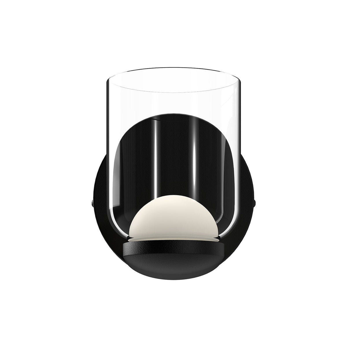 Applique murale Cedar Noir / Transparent, 5 3/4" – vue 2