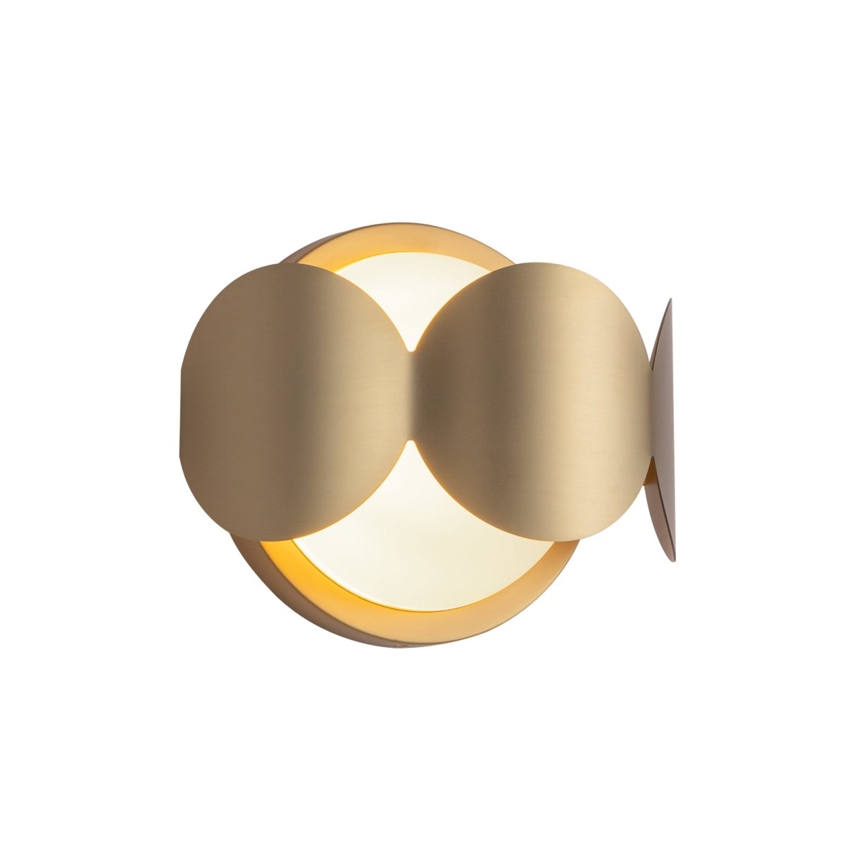 Murale Ciel - Gold - or / Verre d'Opale by Kuzco Lighting | Luminaires & cie