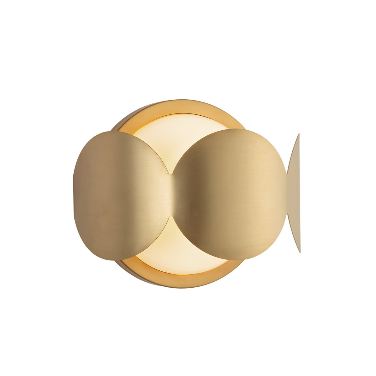 Murale Ciel - Gold - or / Verre d'Opale by Kuzco Lighting | Luminaires & cie