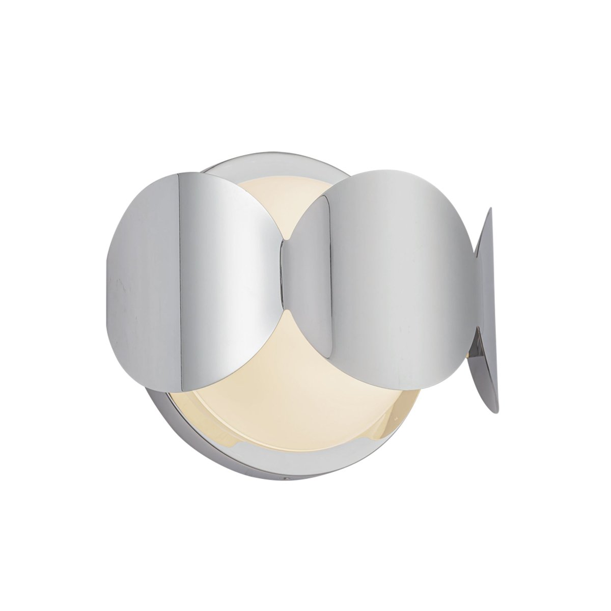 Murale Ciel - Chrome / Opale Verre by Kuzco Lighting | Luminaires & cie