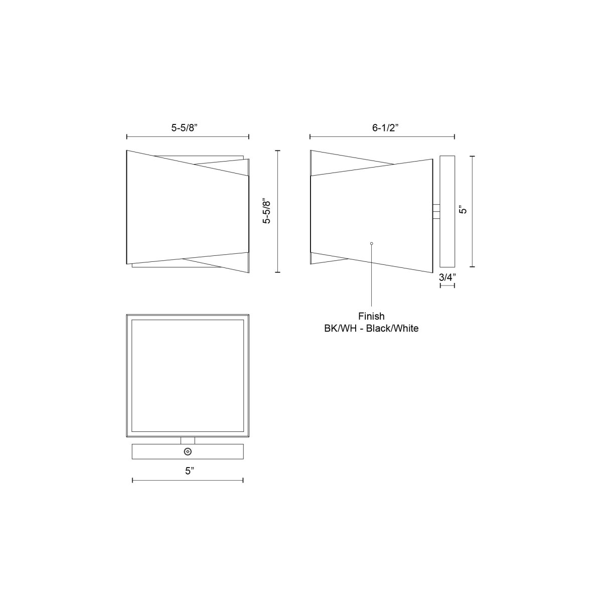 Murale Cubix - by Kuzco Lighting | Luminaires & cie