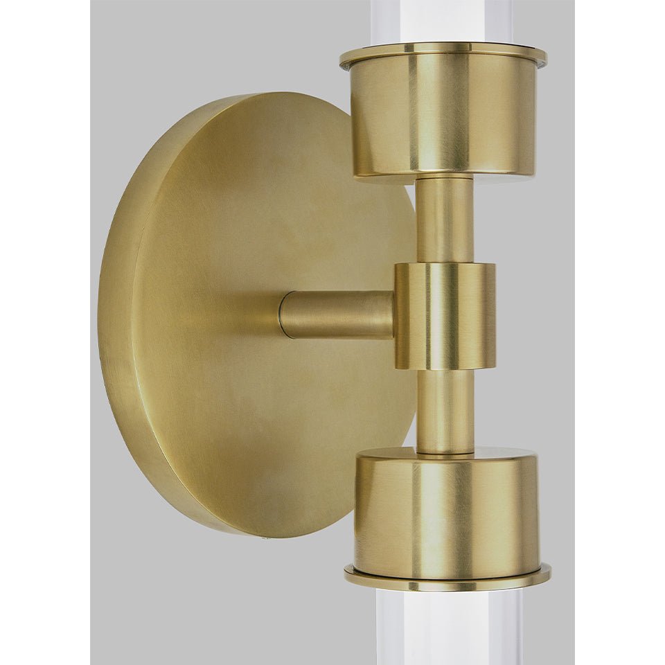 Murale de salle de bain Linger - Nickel poli by Tech Lighting | Luminaires & cie