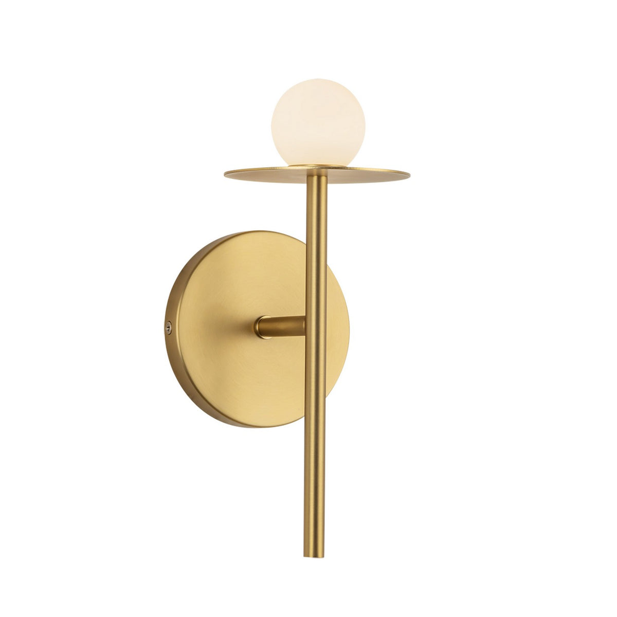 Applique murale Elixir Or brossé, 4" – Kuzco Lighting