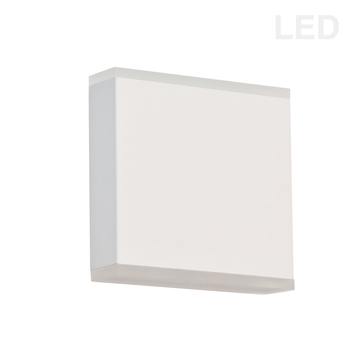 Applique murale Emery 5", Blanc / Blanc mat – Dainolite