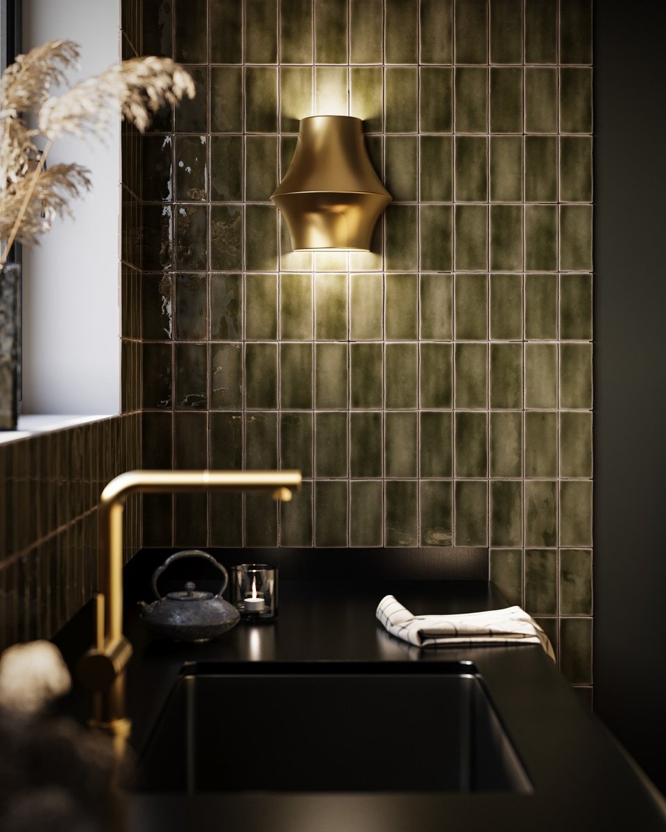 Murale Emiko - Or brossé 9 1/2" by Alora Lighting | Luminaires & cie