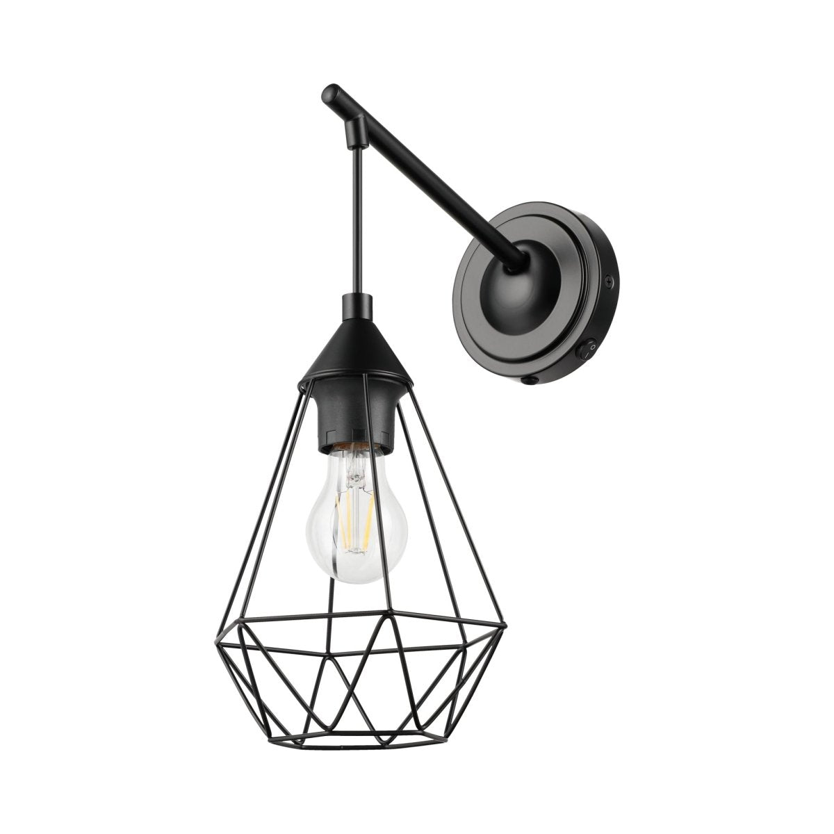 Murale enfichable Tarbes - Noir mat by Eglo | Luminaires & cie