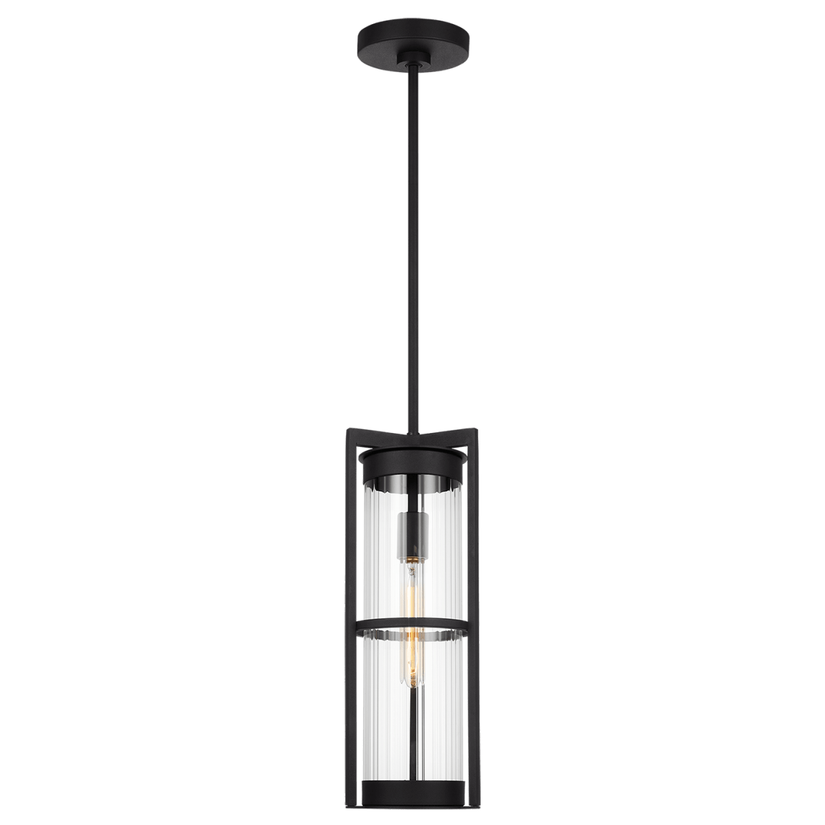 Murale extérieure Alcona - Noir 7" 18" by Visual Comfort Studio | Luminaires & cie