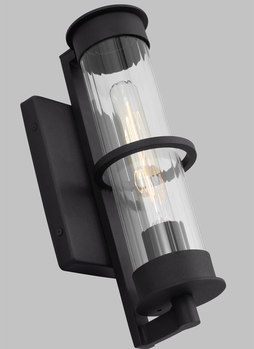 Murale extérieure Alcona - Noir 5" 12 1/2" by Visual Comfort Studio | Luminaires & cie