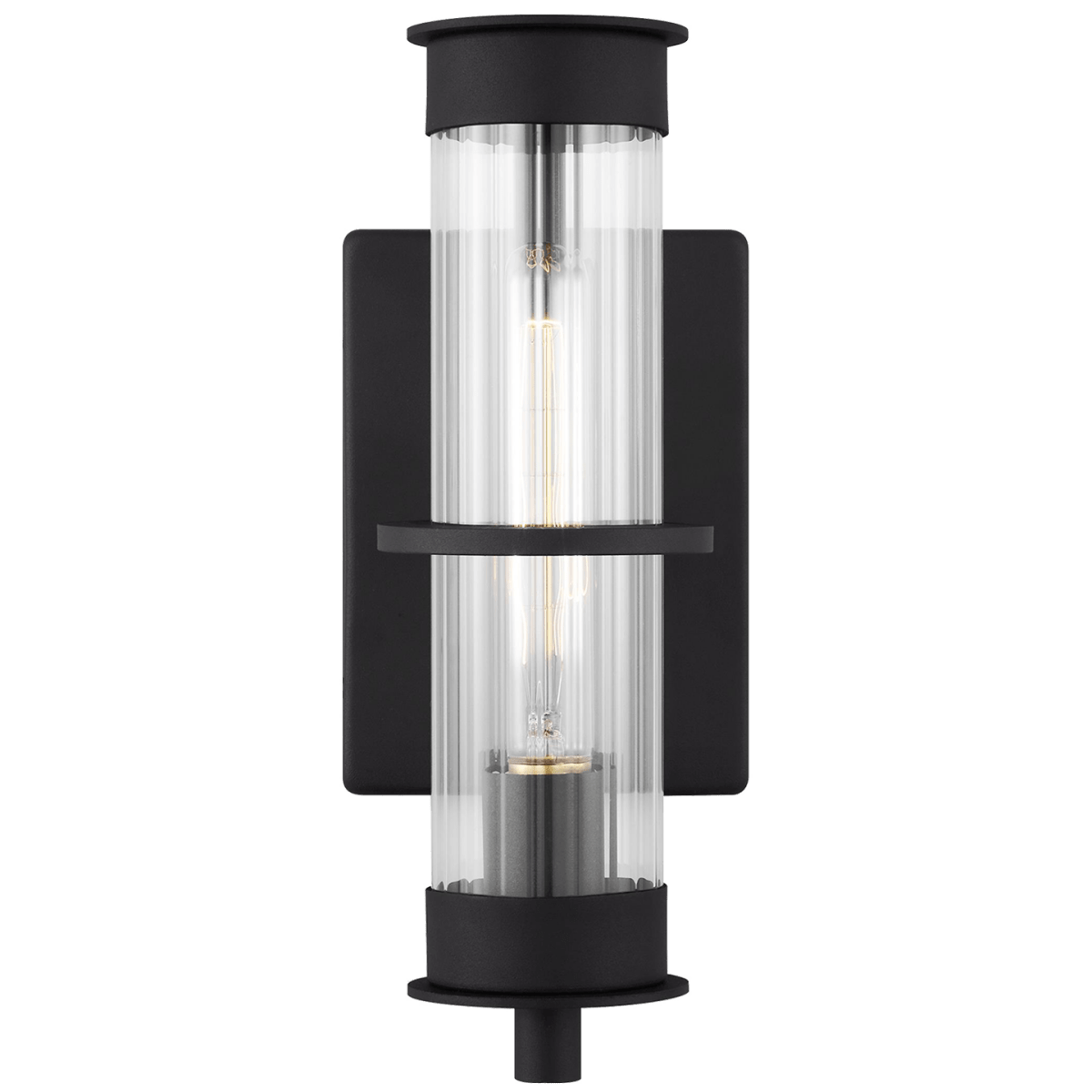 Murale extérieure Alcona - Noir 5" 12 1/2" by Visual Comfort Studio | Luminaires & cie