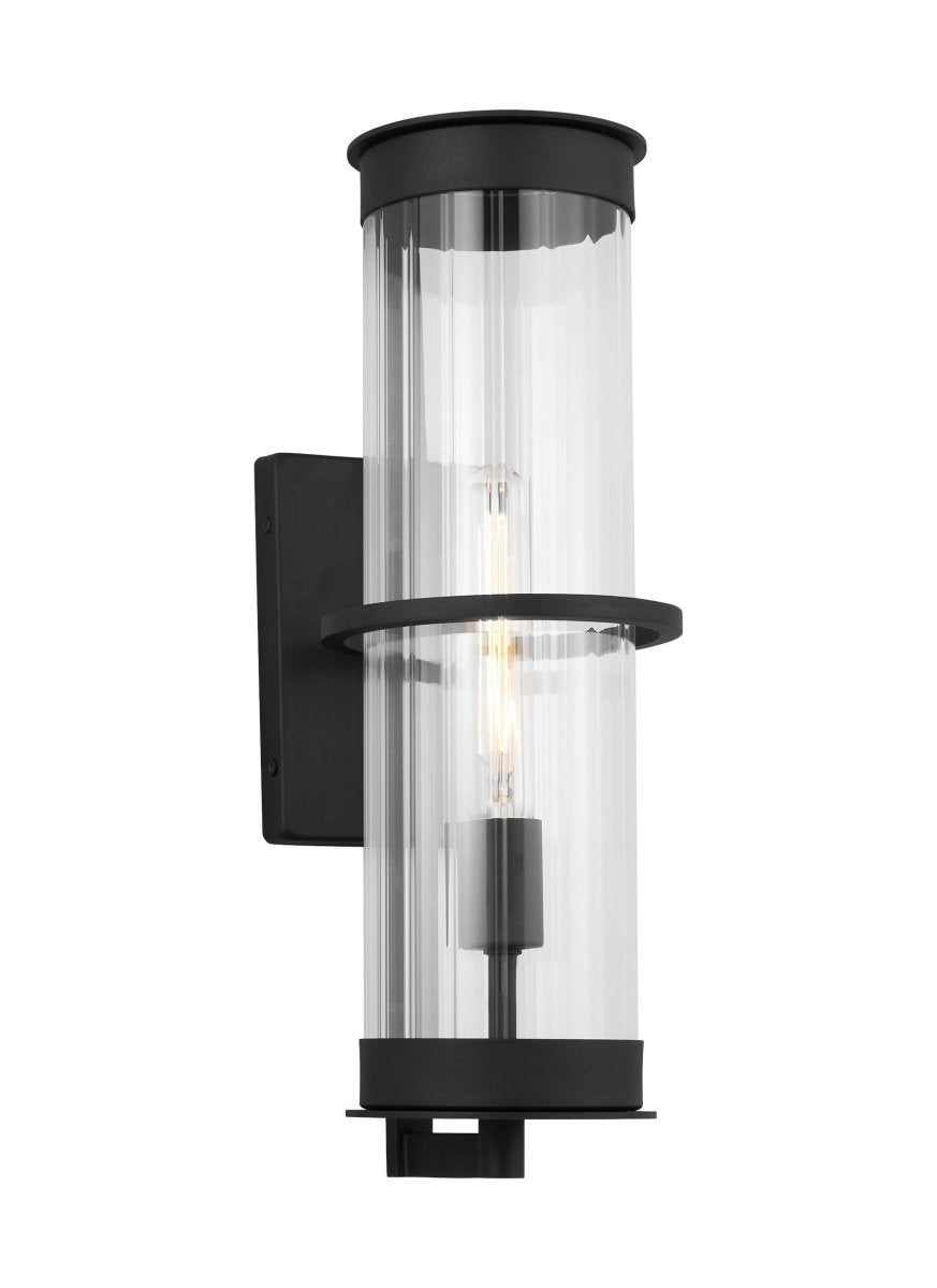 Murale extérieure Alcona - Noir 6 1/8" 18" by Visual Comfort Studio | Luminaires & cie