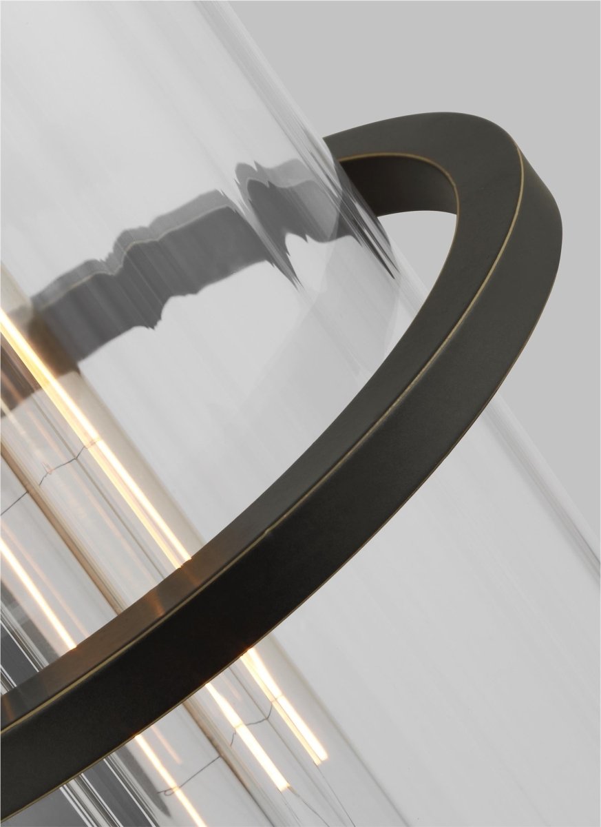 Murale extérieure Alcona - Bronze antique 6 1/8" 18" by Visual Comfort Studio | Luminaires & cie