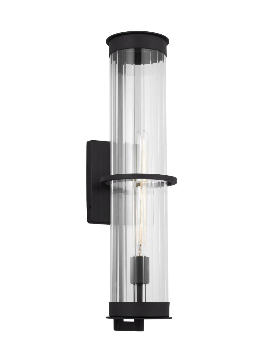 Murale extérieure Alcona - Noir 6 1/8" 24" by Visual Comfort Studio | Luminaires & cie