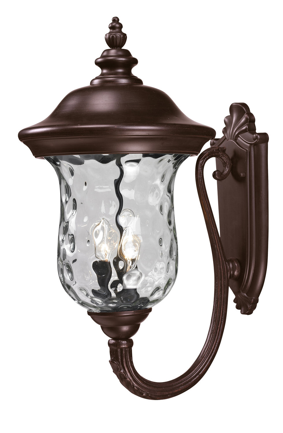 Lanterne murale extérieure Armstrong Vers le haut, Bronze, 12 3/8" – Z-Lite