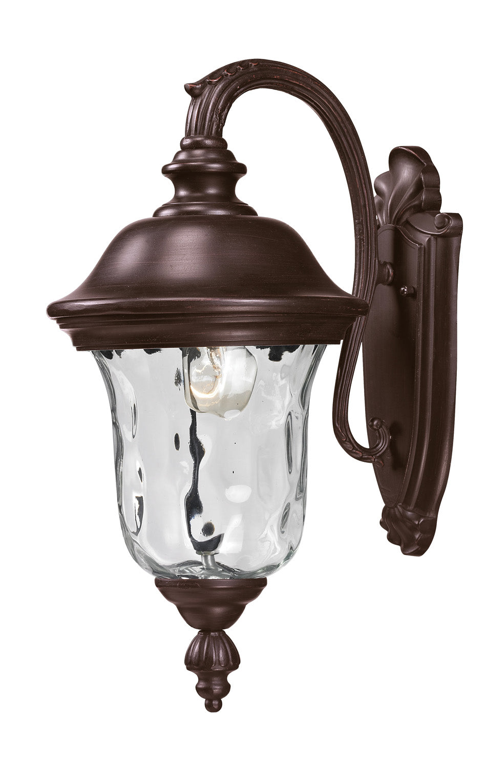 Lanterne murale extérieure Armstrong Vers le bas, Bronze, 8" – Z-Lite