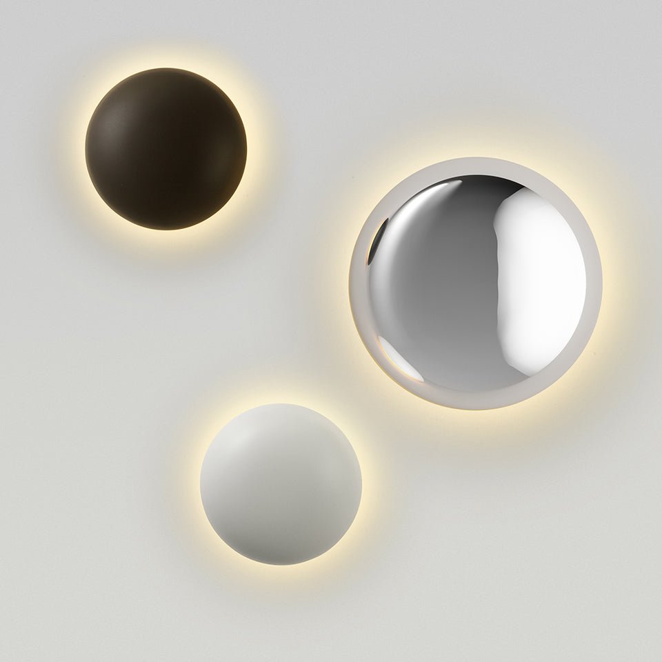 Murale extérieure Babila - Acier inoxydable poli Babila 18 (7") by Marset | Luminaires & cie