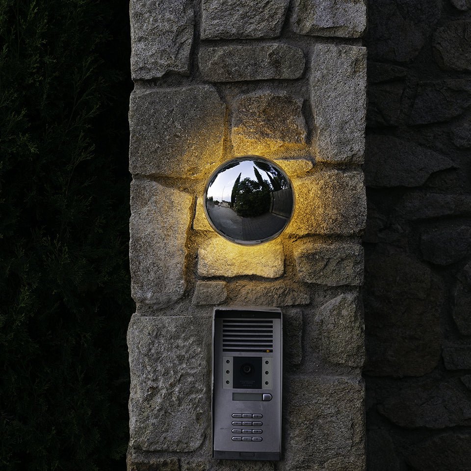 Murale extérieure Babila - Marron Babila 28 (11") by Marset | Luminaires & cie