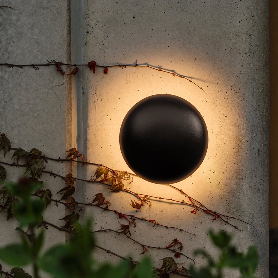 Murale extérieure Babila - Marron Babila 28 (11") by Marset | Luminaires & cie