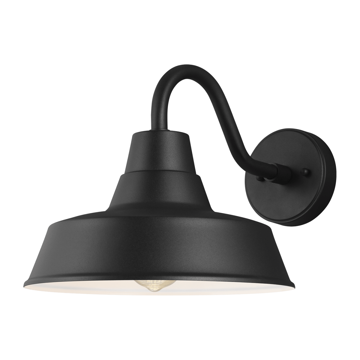 Murale extérieure Barn Light - Noir 12" Ampoules non - incluses by Visual Comfort Studio | Luminaires & cie